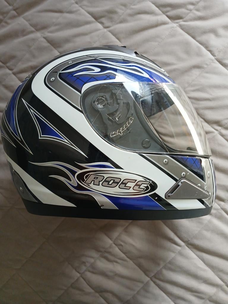 Motor helm Rocc, Motoren, Ophalen of Verzenden, Tweedehands, Overige merken