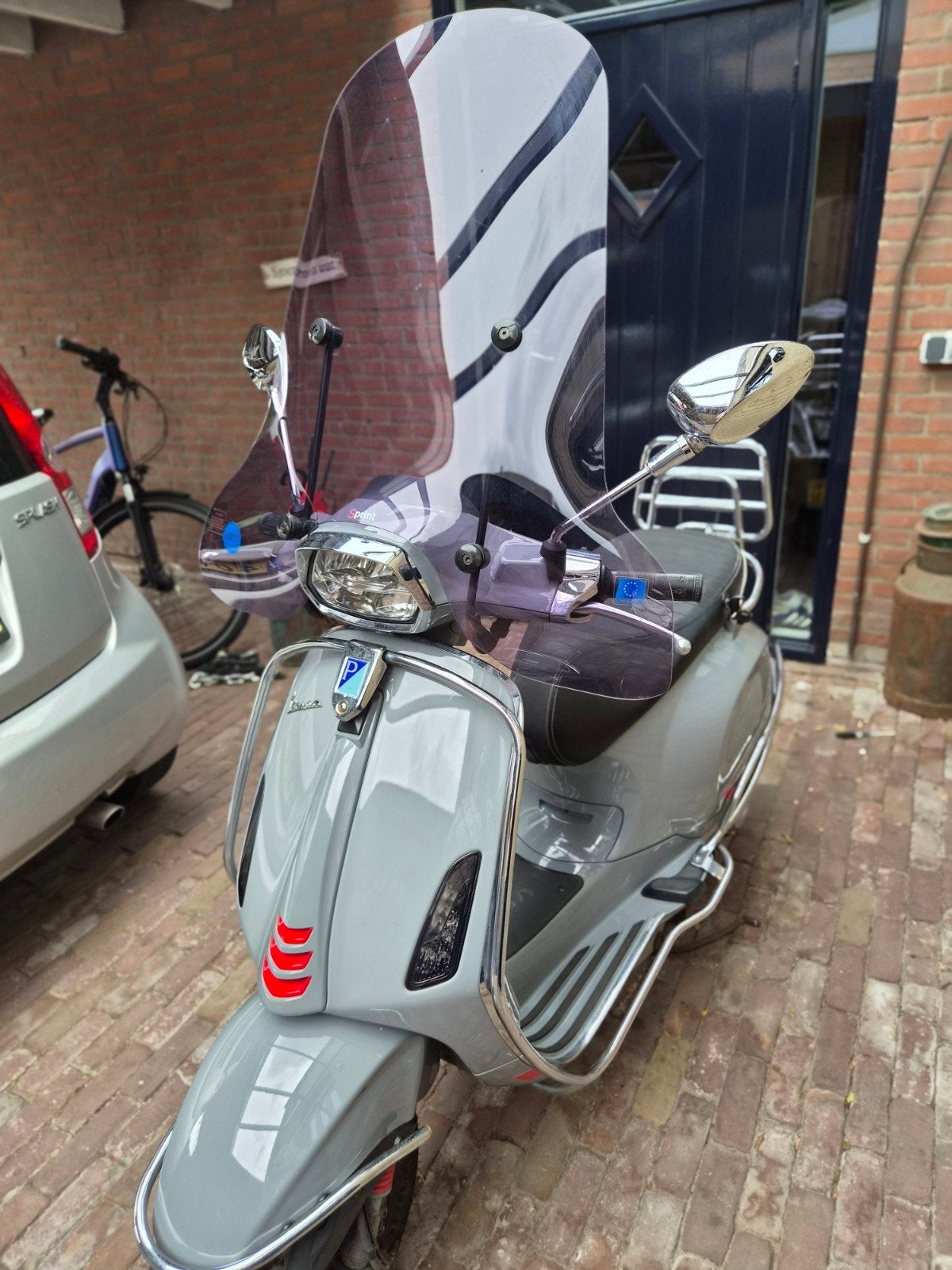 Vespa sprint Nardo Grey. Bouwjaar 2020, Ophalen, Zo goed als nieuw, Benzine, Vespa