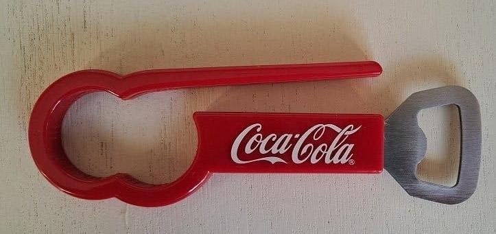 Coca-Cola Flesopener metaal/plastic, Verzamelen, Ophalen of Verzenden, Nieuw, Gebruiksvoorwerp