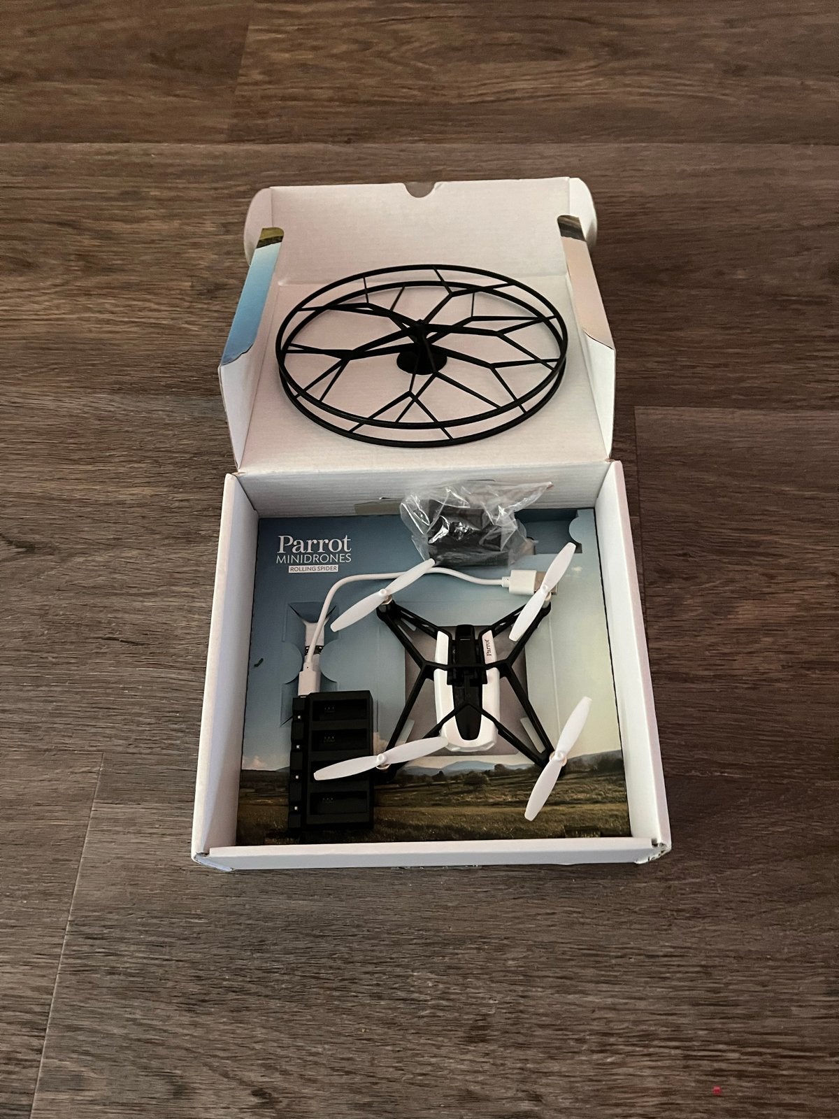 Parrot Minidrones Rolling Spider met extra's, Audio, Tv en Foto, Gebruikt, Basiskwaliteit, Minder dan 100 meter, Minder dan 250 gram