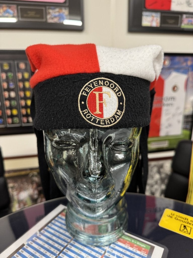 Feyenoord "Ruud Gullit" muts, Ophalen of Verzenden, Zo goed als nieuw, Feyenoord, Pet of Muts
