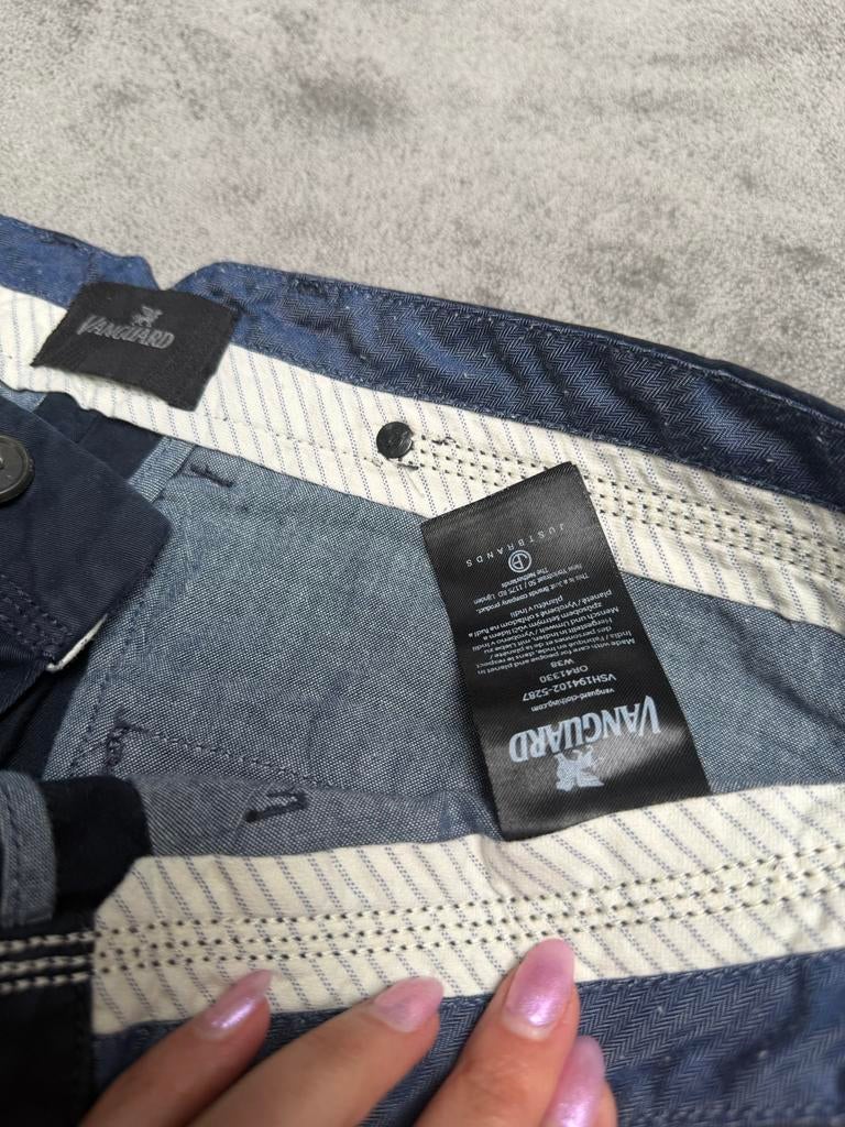 Vanguard Heren Short - Donkerblauw - Maat 52/54 (L), Ophalen of Verzenden, Zo goed als nieuw