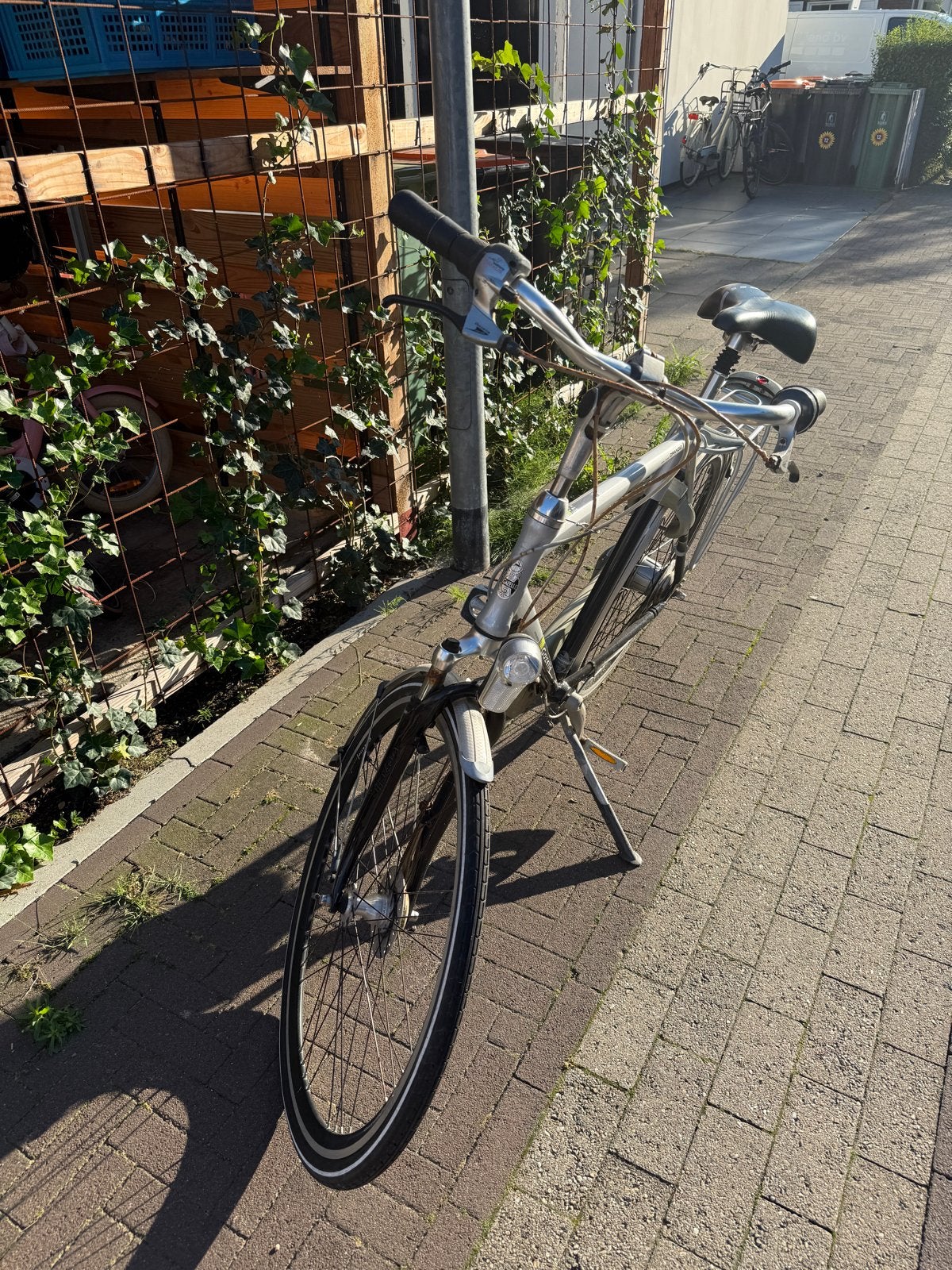 Gazelle fiets met defecte achterrem, Fietsen en Brommers, Fietsen | Heren | Herenfietsen, Ophalen, Gebruikt, Velgrem, Versnellingen