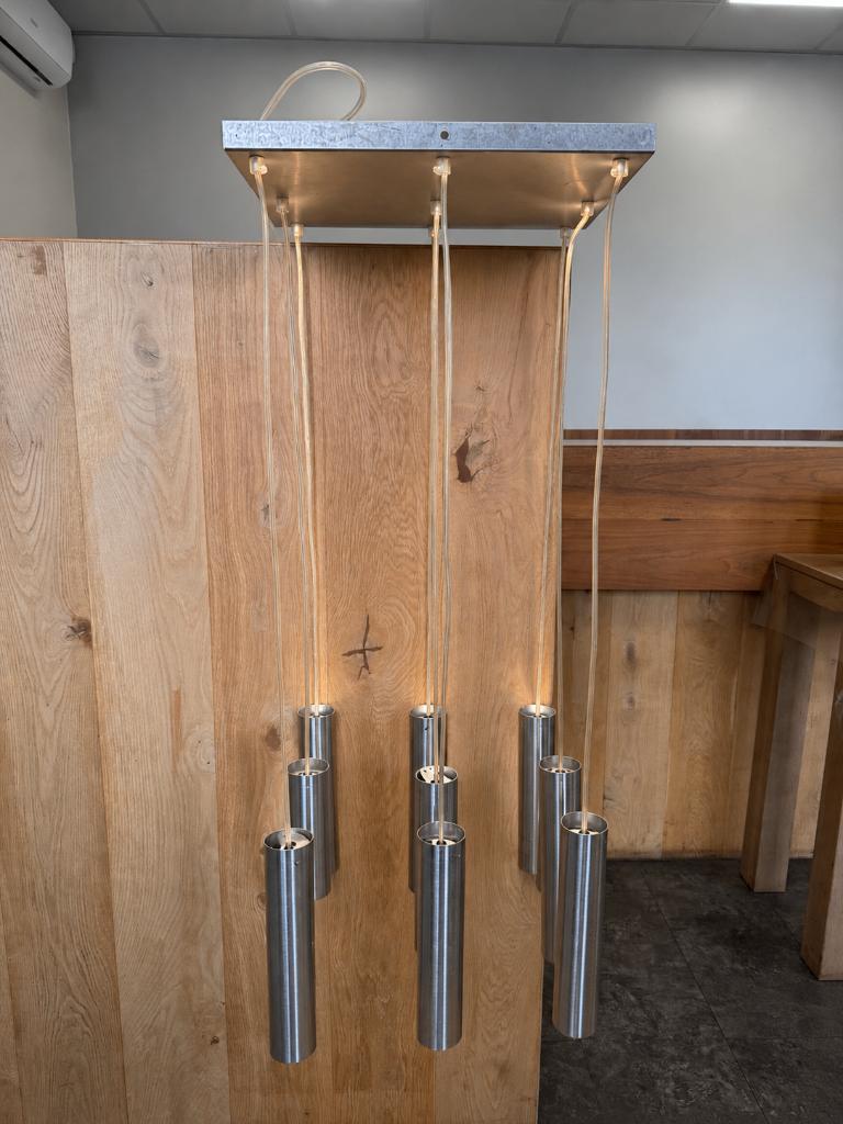 HANGLAMP zeer speciaal, Huis en Inrichting, Lampen | Hanglampen, Nieuw, Minder dan 50 cm, Ophalen