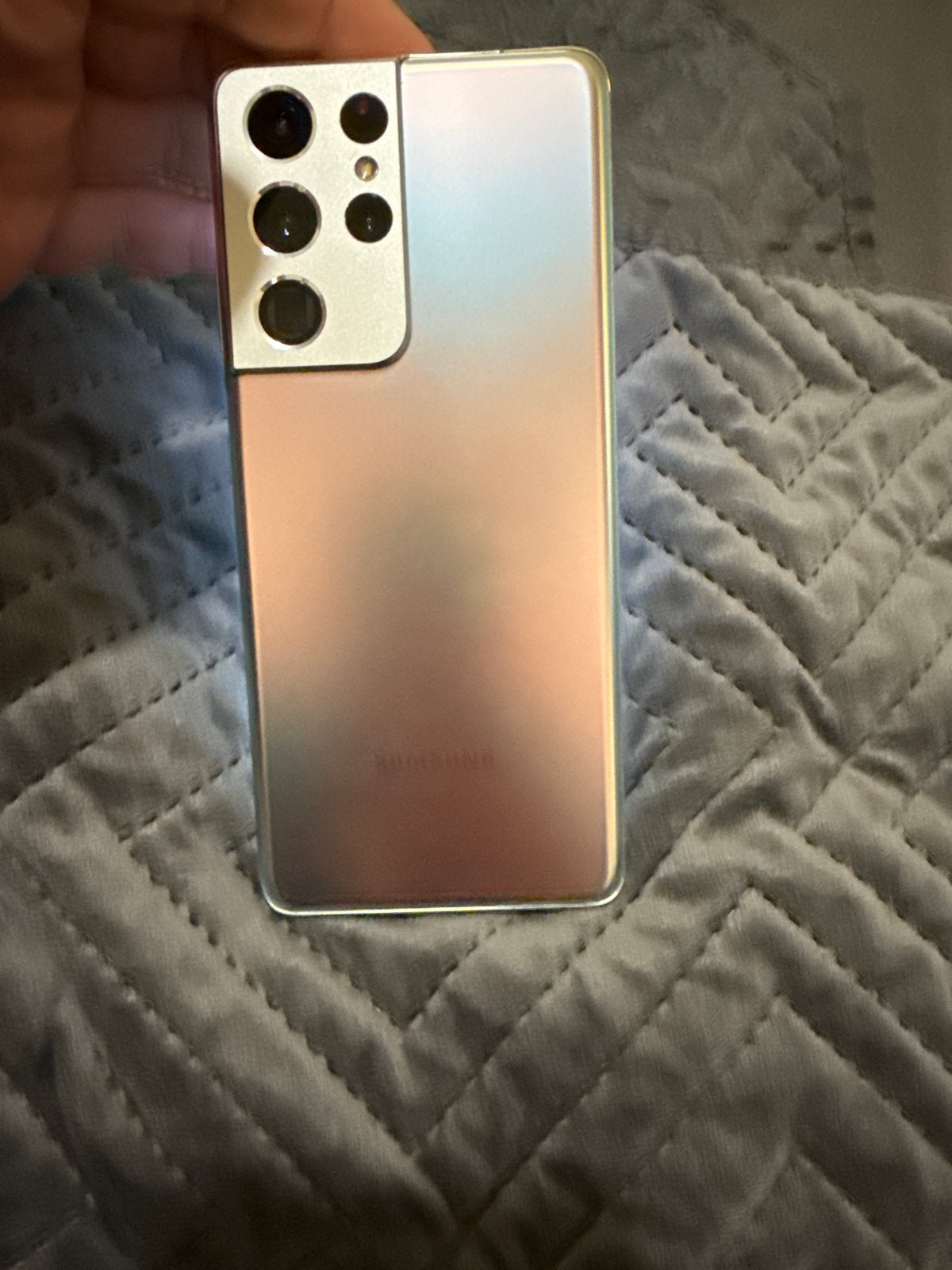 Samsung Galaxy S21 Ultra 128GB zilver Zo goed als nieuw, Telecommunicatie, Touchscreen, Ophalen of Verzenden, Zo goed als nieuw