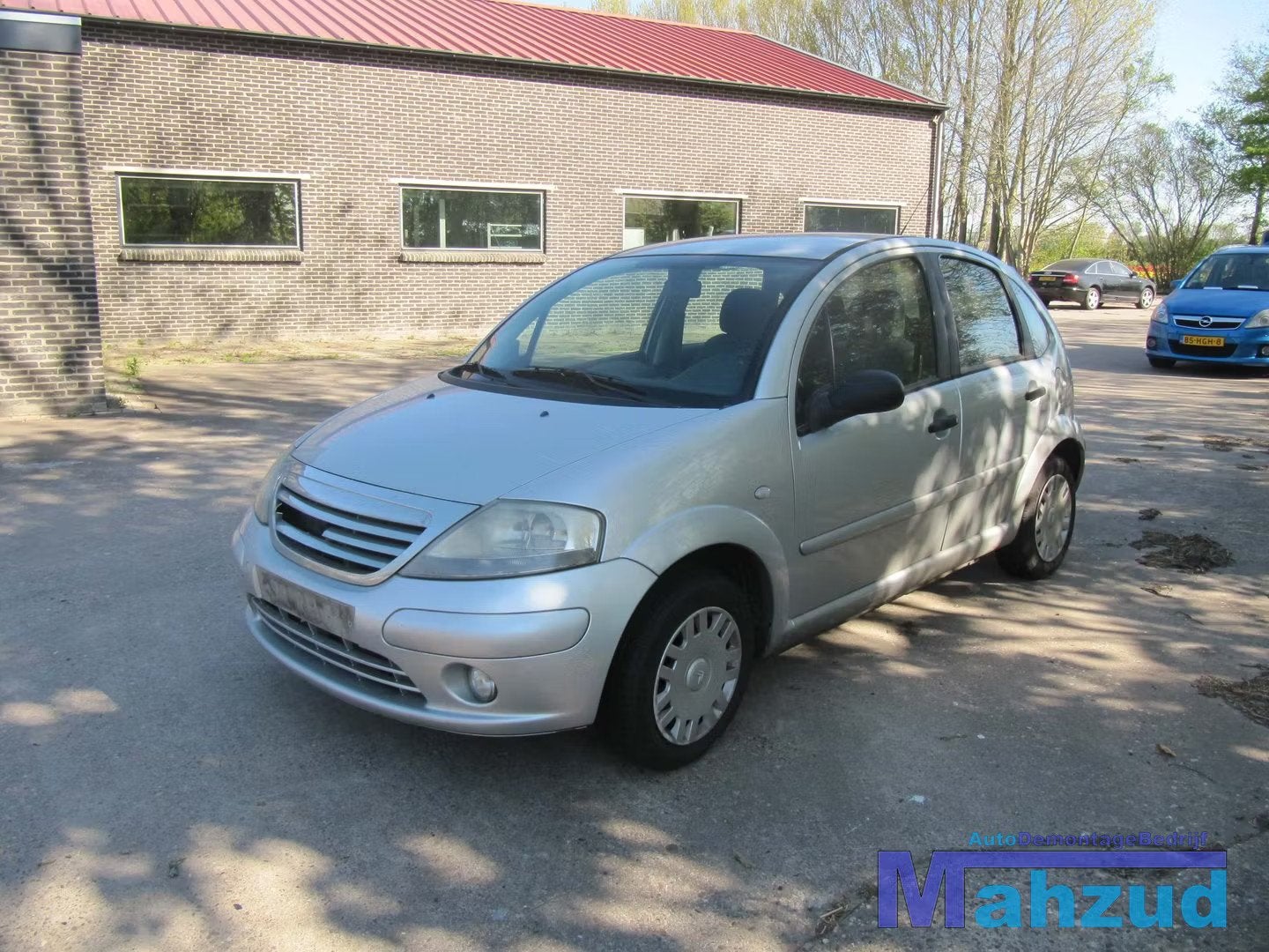 2005 CITROEN C3 Compleet interieur grijs 5 DEURS stoel bank, Gebruikt, Citroën, Stellantis N.V., Ophalen of Verzenden
