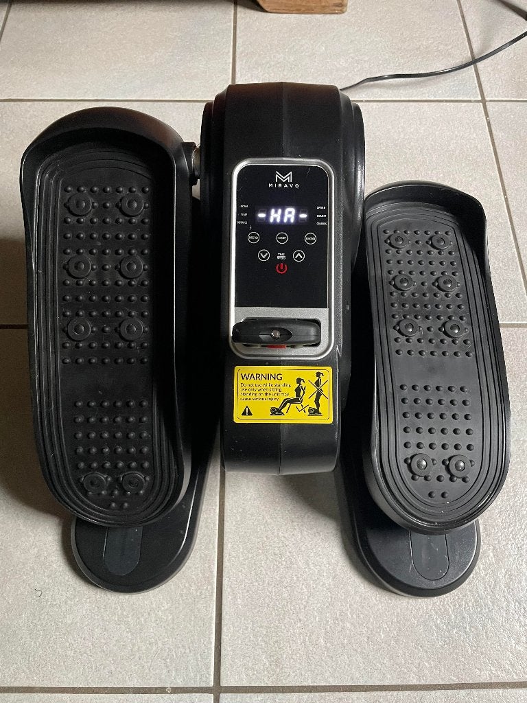 MIravo ouderen stepper stoelfiets hometrainer revalidatie, Kunststof, Ophalen of Verzenden, Zo goed als nieuw, Benen
