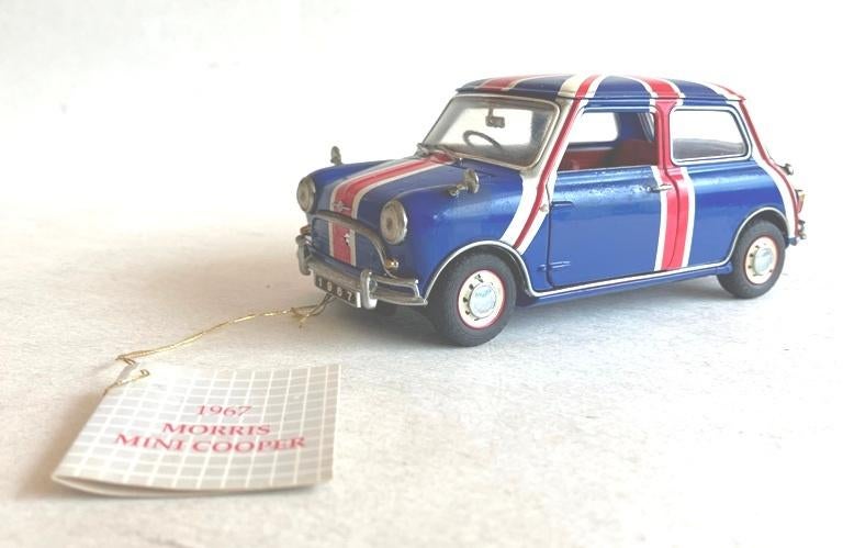 Mini Cooper S Union Jack Franklin Mint., Ophalen of Verzenden, Zo goed als nieuw, Auto, Overige merken