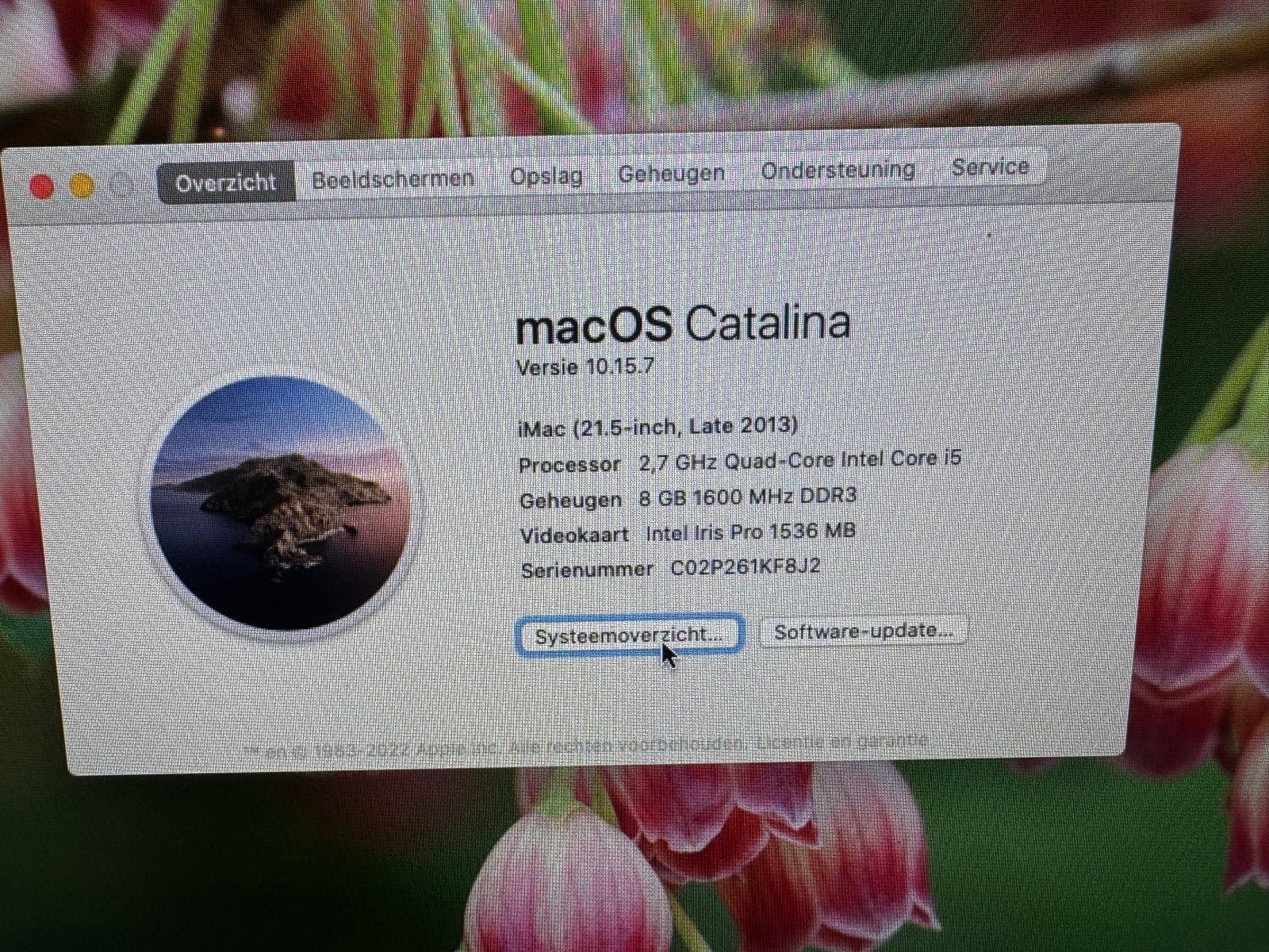 iMac (21.5-inch, Late 2013) in doos - 8GB RAM, 2.7 GHz i5, Gebruikt, 2 tot 3 Ghz, 8 GB, IMac