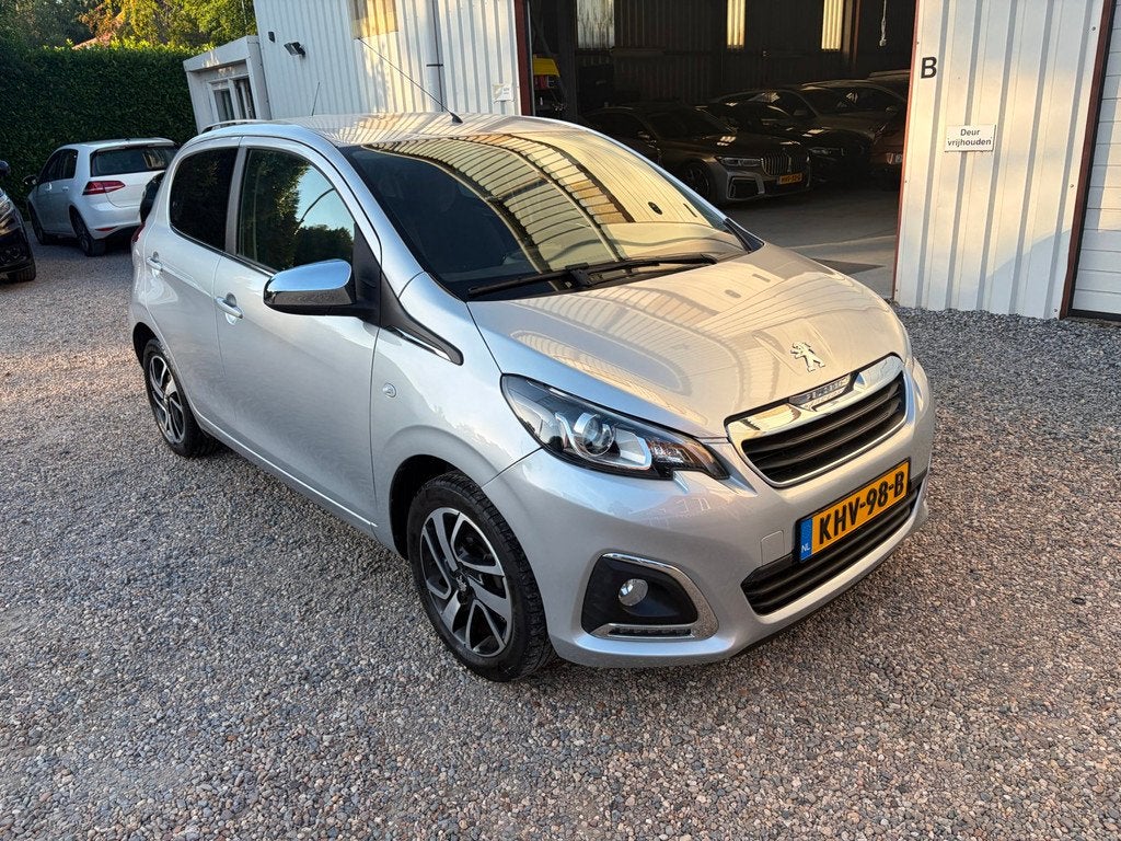 Peugeot 108 1.0 e-VTi Active Airco 5 deurs Automaat Nw APK, Stof, Gebruikt, 4 stoelen, 3 cilinders