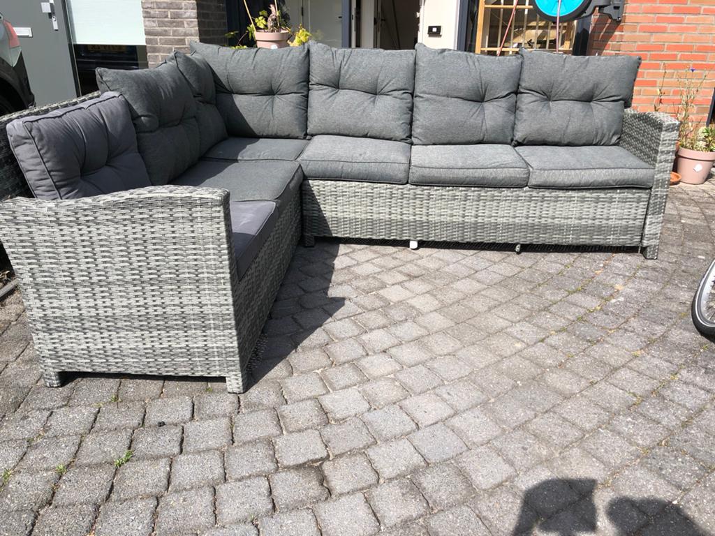 Domani loungeset 7 plekken, zgan, Ophalen, Zo goed als nieuw