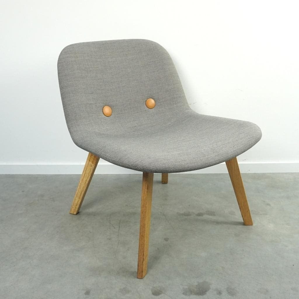 Erik Jørgensen Eyes stoel, design stoel , lichtgrijs, Gebruikt, -, Minder dan 75 cm, -