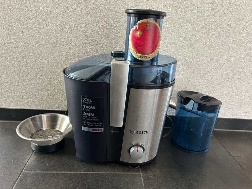 Bosch vitajuice sapcentrifuge, Ophalen of Verzenden, Zo goed als nieuw, Elektrisch, Sapcentrifuge