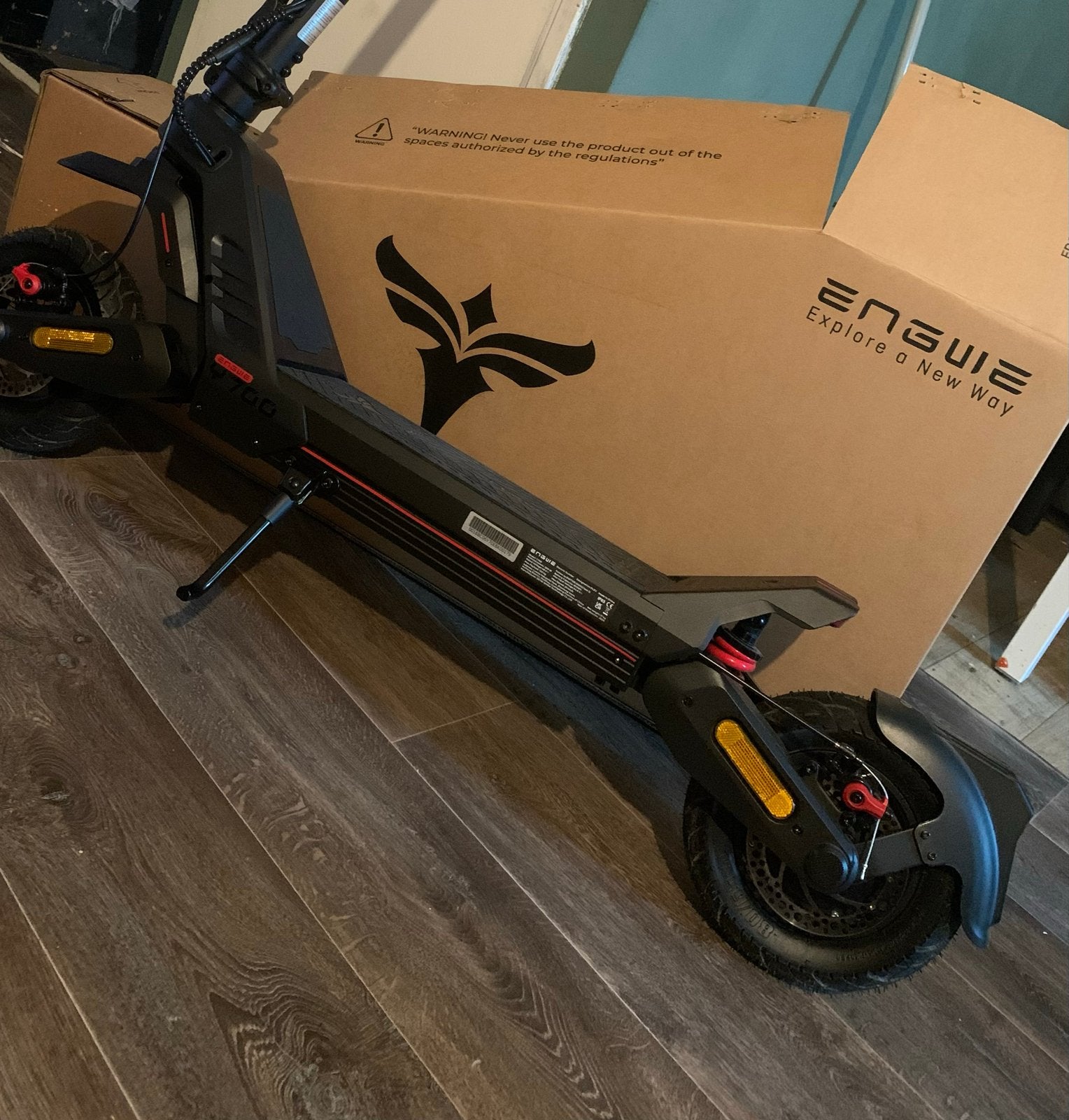 Engwe Y700 E-step  Europees Model 2026 Ruil iphone mogelijk, Ophalen, Zo goed als nieuw, Elektrische step (E-scooter)