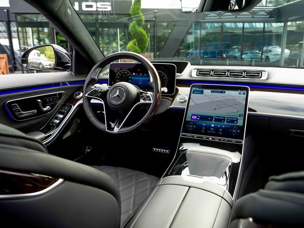 Mercedes-Benz S-Klasse S 450 4MATIC Lang AMG Line | 4X massa, Automaat, Gebruikt, Zwart, Bedrijf