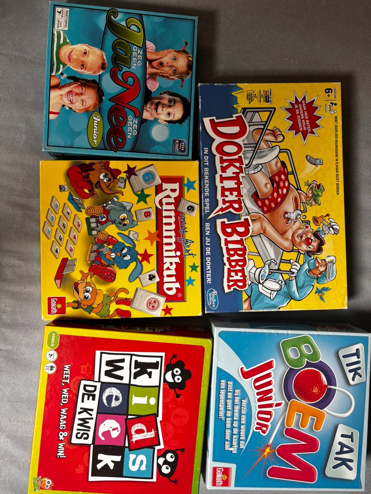 Diverse spelletjes, Ophalen, Zo goed als nieuw