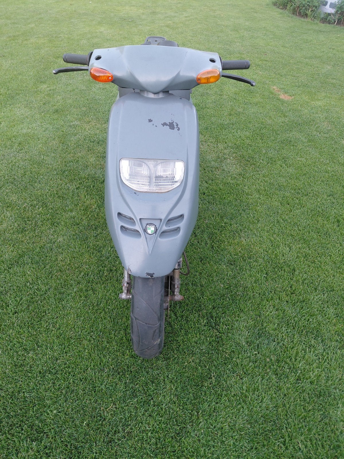 Piaggio Typhoon geel kenteken - origineel l, Fietsen en Brommers, Scooters | Piaggio, Ophalen, Gebruikt, Overige modellen, Maximaal 45 km/u