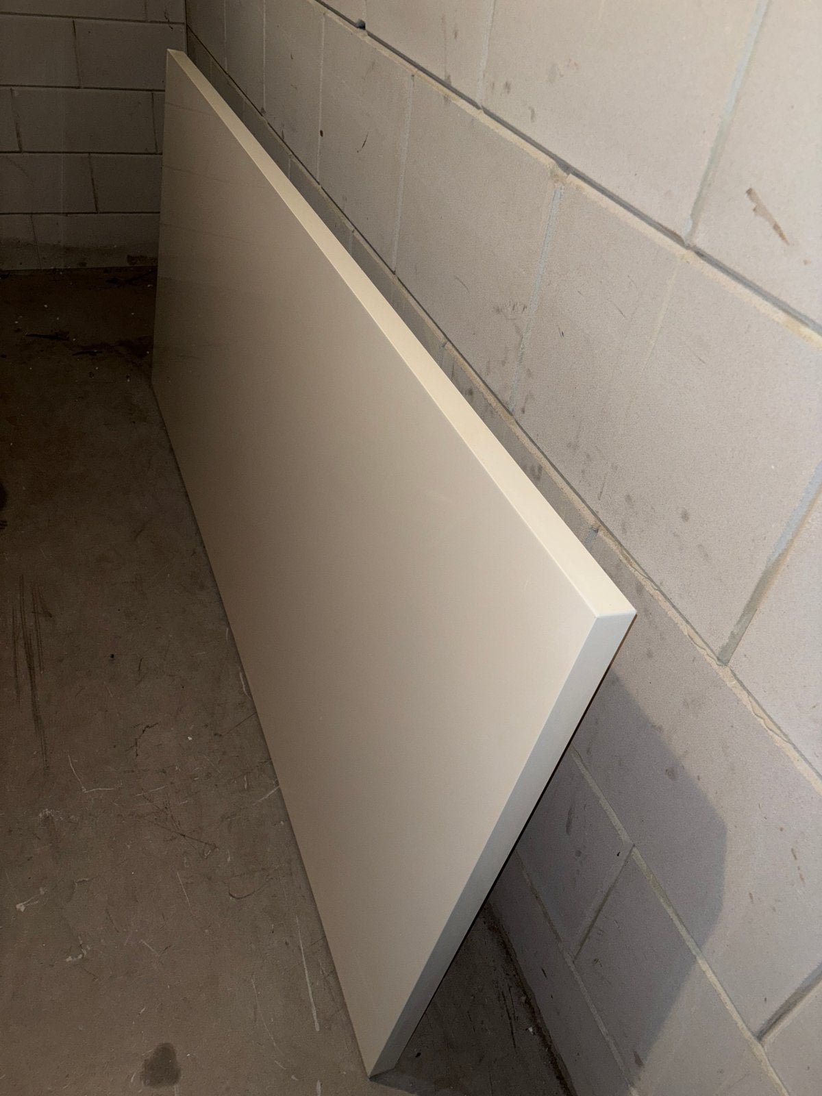 Eettafel 200x90 cm met lakschade, exclusief schroeven, Ophalen of Verzenden, Gebruikt, 150 tot 200 cm, 50 tot 100 cm