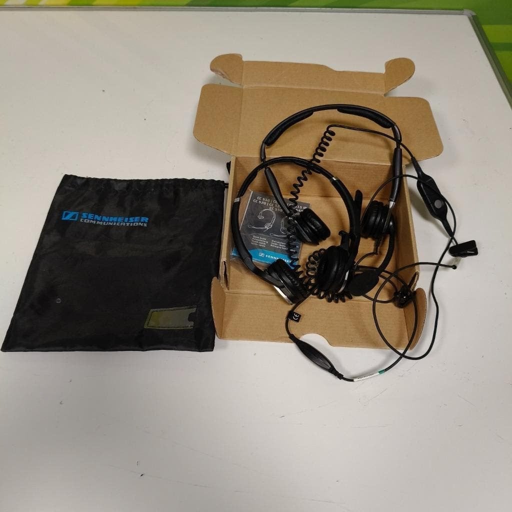 Seinheiser headsets 2 stuks, Ophalen, Gebruikt, Over-ear