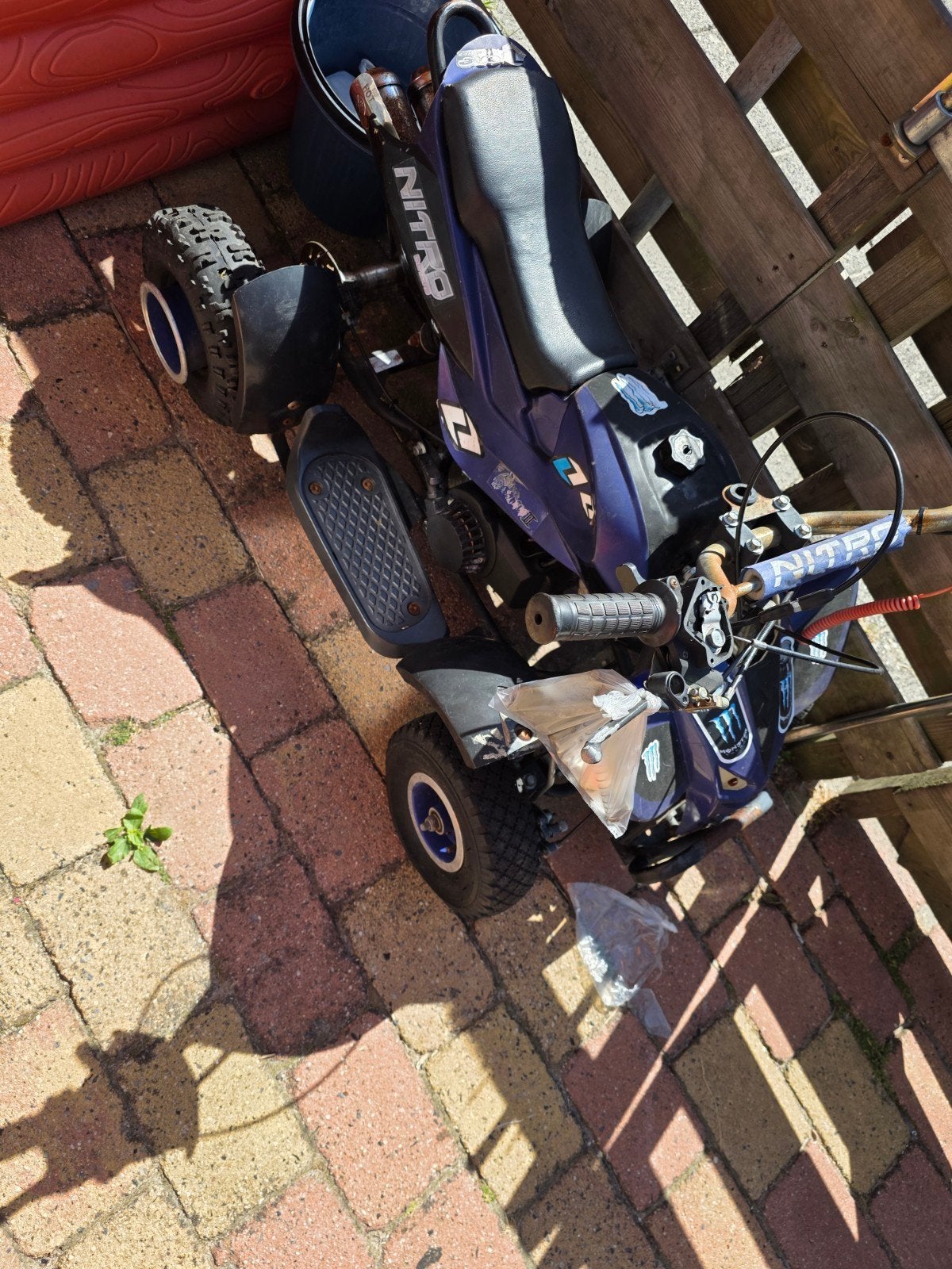intro quard, Fietsen en Brommers, Minibikes, Midibikes en Pitbikes, Ophalen, Gebruikt, Overige typen
