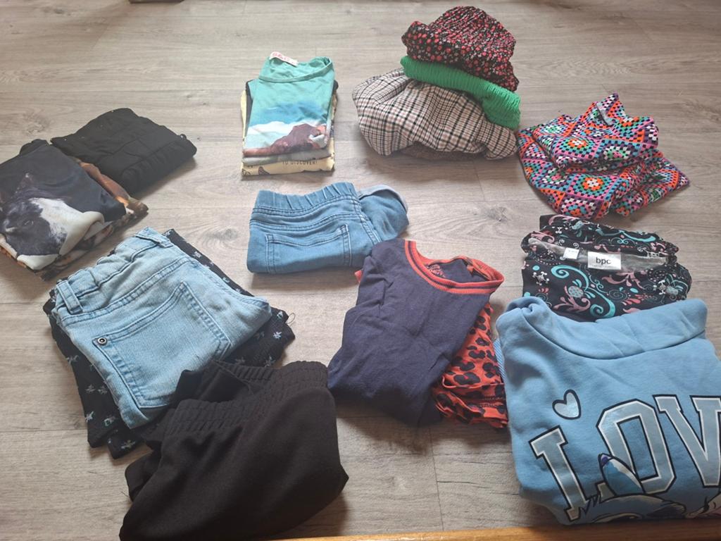 Meisjes kledingpakket voorjaar zomer  maat 122-128, Ophalen of Verzenden, Zo goed als nieuw, Maat 128