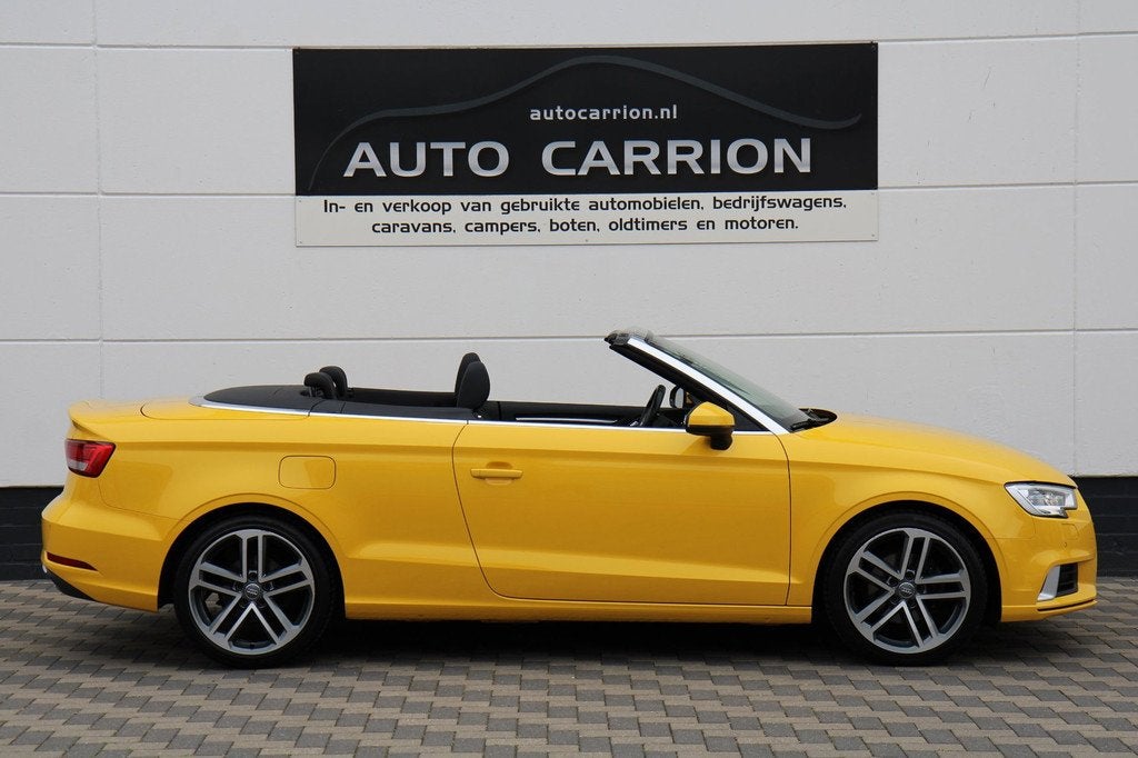 Audi A3 Cabriolet 35 TFSI CoD Sport S-Tronic Navi Camera !, Stof, Zwart, 4 cilinders, 4 stoelen