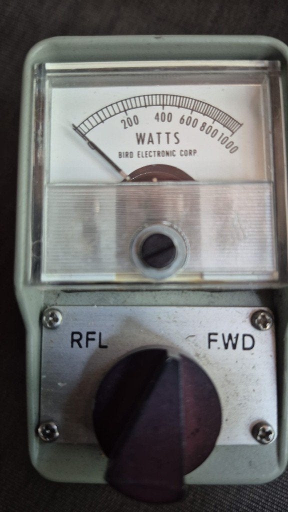 Bird  power meter 2 tot 30mhz 1000w, Telecommunicatie, Zenders en Ontvangers, Ophalen of Verzenden, Gebruikt, Zender en Ontvanger