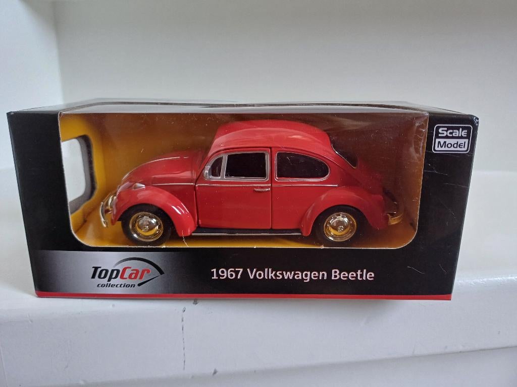 TOP CAR COLLECTION VOLKSWAGEN BEETLE 1967 LIMITED EDITION, Ophalen of Verzenden, Nieuw, Auto, Overige merken