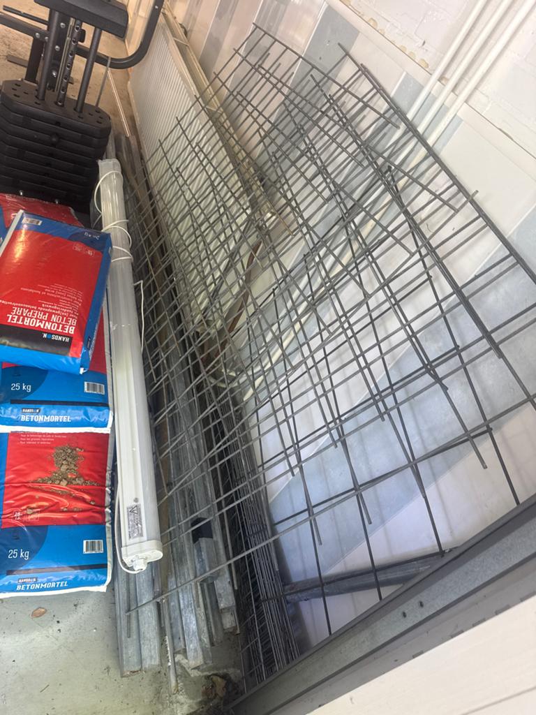 Betonijzer / Bouwstaalmatten voor betonconstructies, Ophalen of Verzenden, Gebruikt, IJzer
