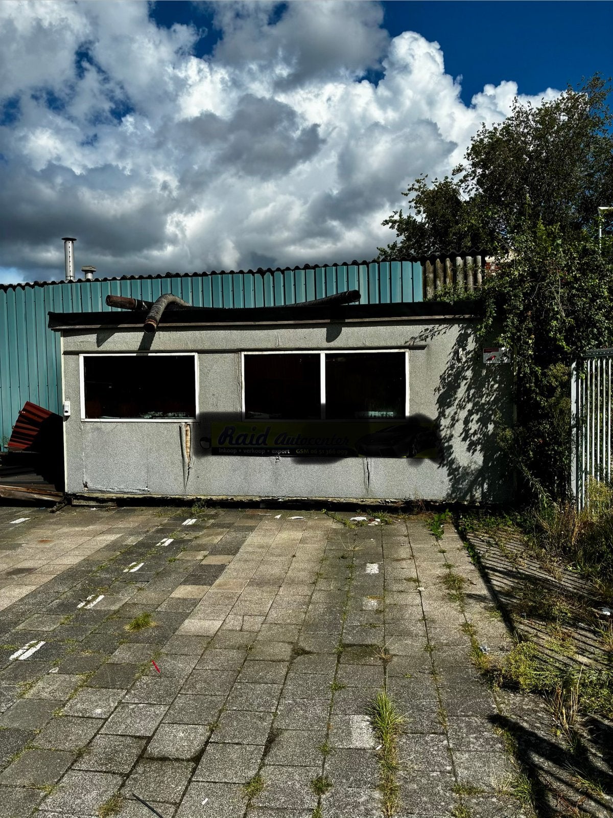 2 x Bouwkeet Portacabin Kantoorkeet 600x250 en 400x250., Zakelijke goederen, Ophalen