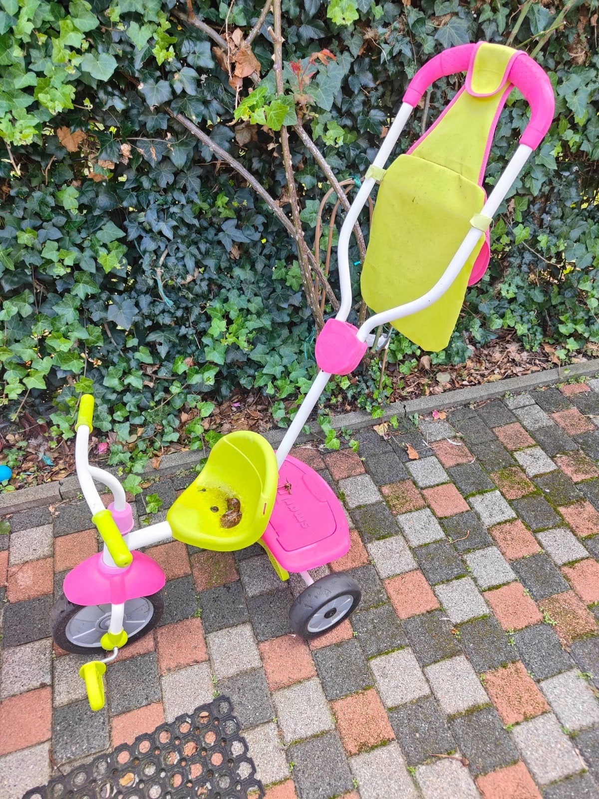 Smartrike driewieler met duwstang, Ophalen, Gebruikt, Duwstang