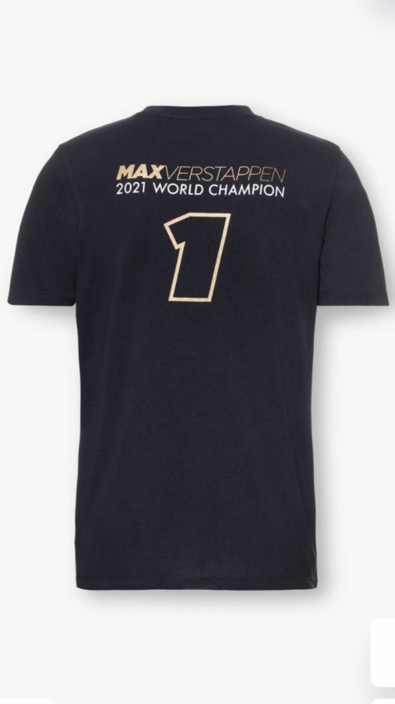 ✅ Max Verstappen MAAT M World Champion T-shirt 2021 RB16B, Ophalen of Verzenden, Nieuw, Formule 1