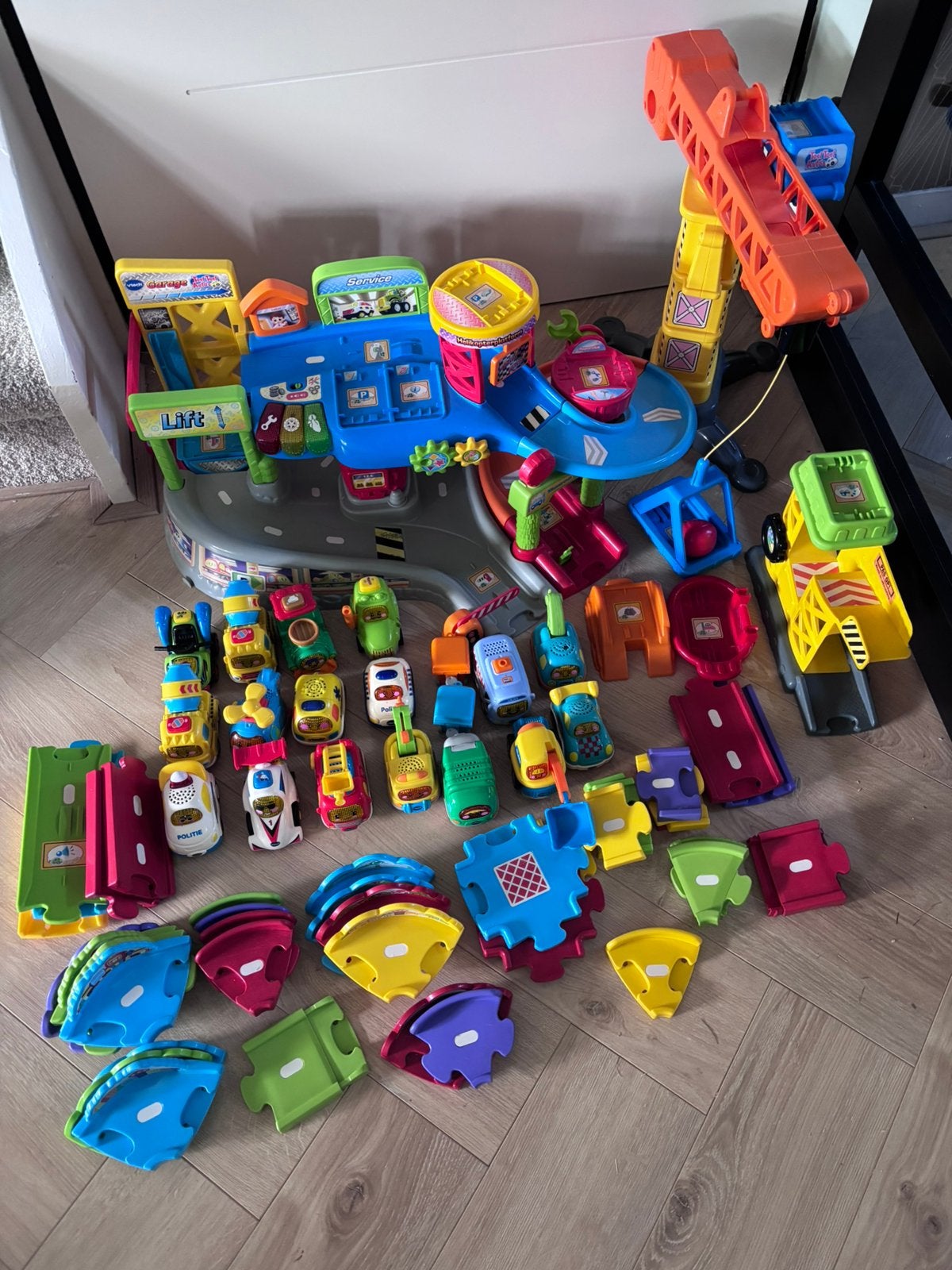 V-TECH TOET TOET AUTO’S GROTE SET, Ophalen of Verzenden, Zo goed als nieuw, 2 tot 4 jaar