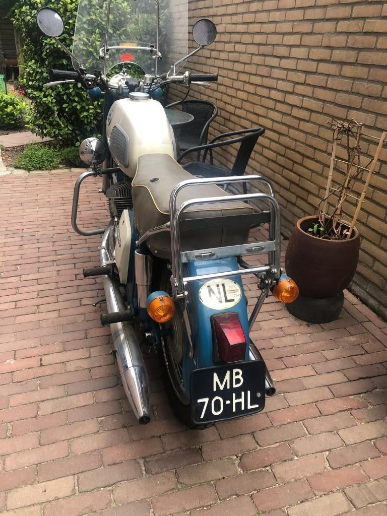 Jupiter 3 motorfiets USSR, Doe-het-zelf en Verbouw, Motoren, Ophalen, Zo goed als nieuw, Benzinemotor, Minder dan 1400 rpm
