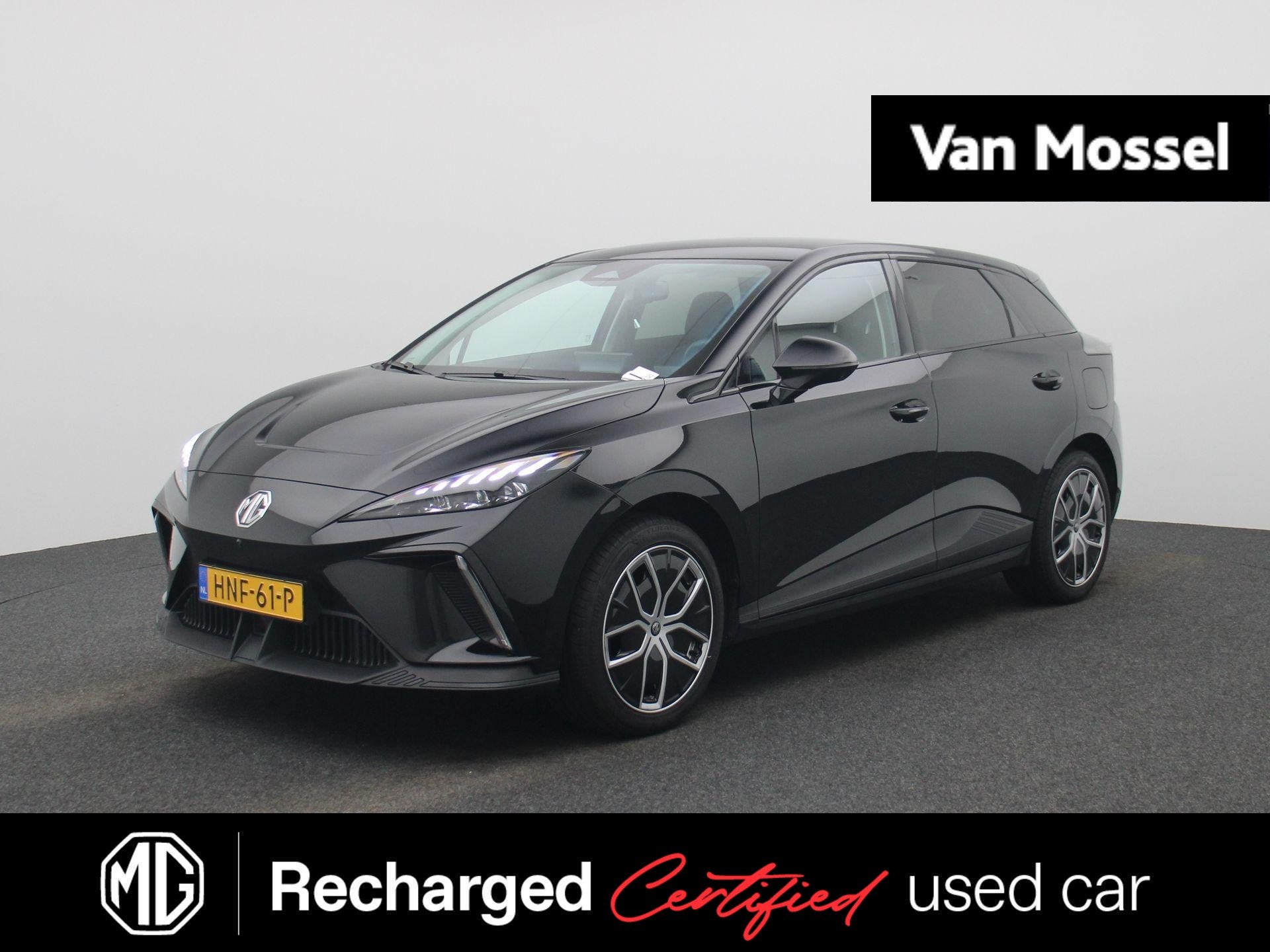 MG 4 Luxury 64 kWh | 1e-EIG. | SoH 99,1% | WLTP 435 KM | Nav, Auto's, MG, Automaat, Achterwielaandrijving, Gebruikt, Zwart