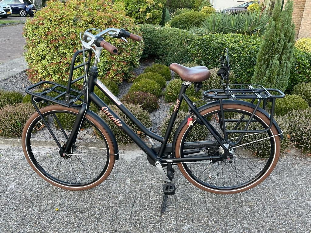 Gazelle damesfiets Miss Grace zwart, 7 versn, mt59, ZGAN!, Fietsen en Brommers, Fietsen | Dames | Damesfietsen, Versnellingen