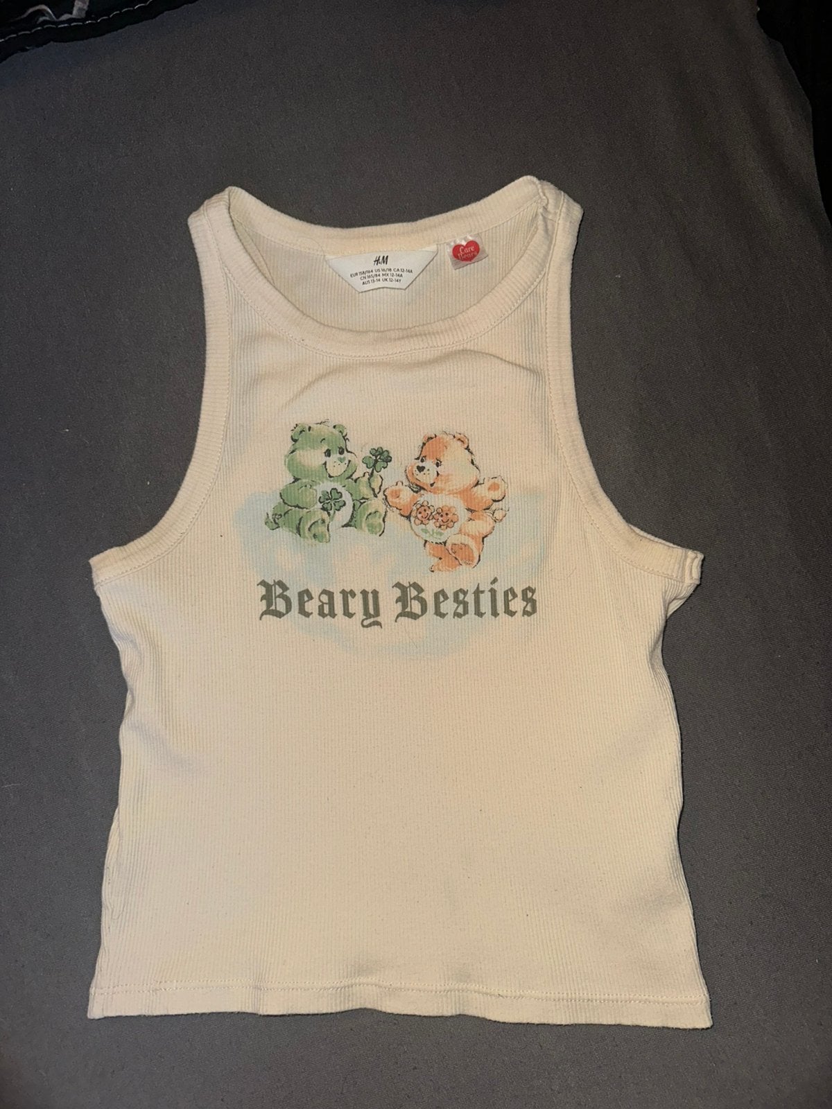 H&M Care Bears - maat 158/164, Overige kleuren, Ophalen of Verzenden, Zo goed als nieuw, Korte mouw