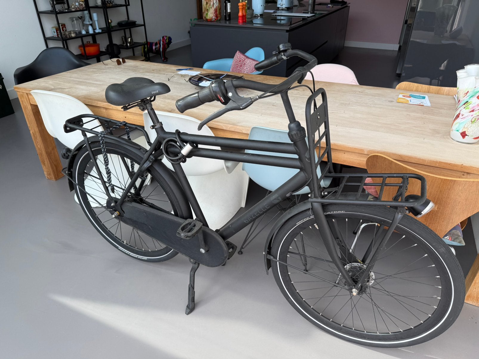 Gazelle herenfiets zwart, Ophalen, Gazelle