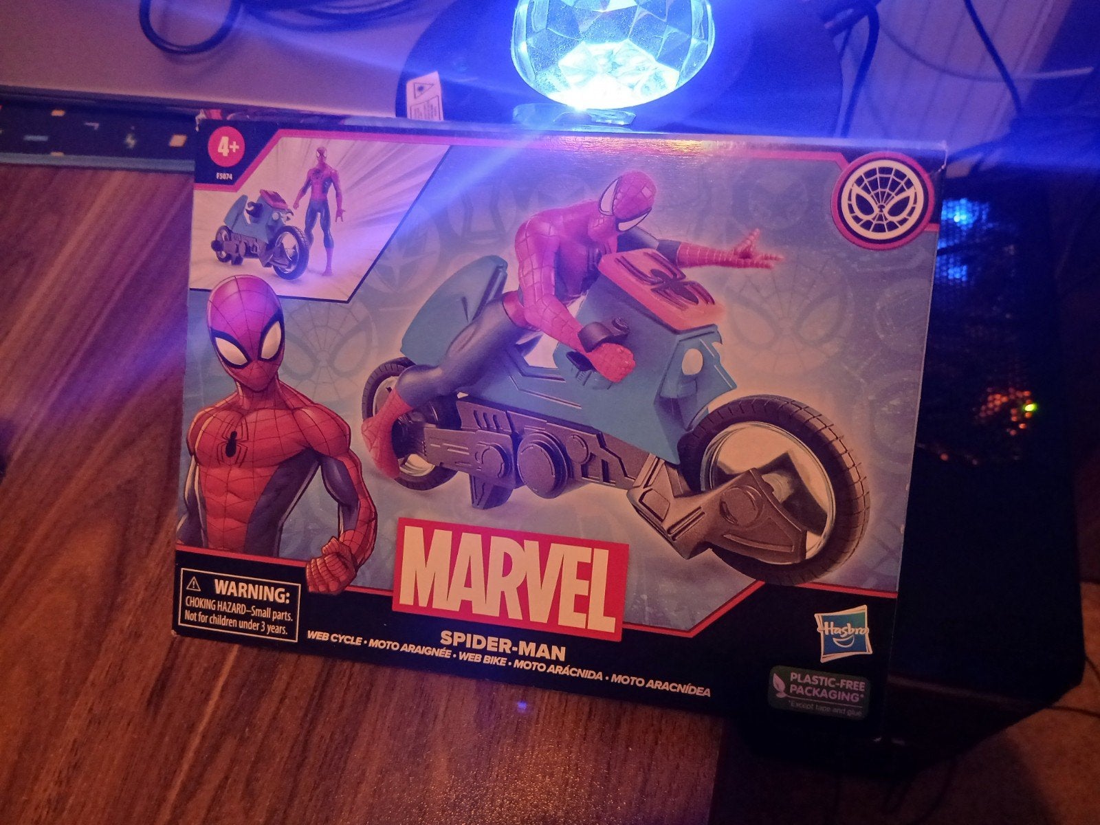marvel speelgoed Spiderman op motorfiets, Kinderen en Baby's, Speelgoed | Actiefiguren, Ophalen of Verzenden, Nieuw