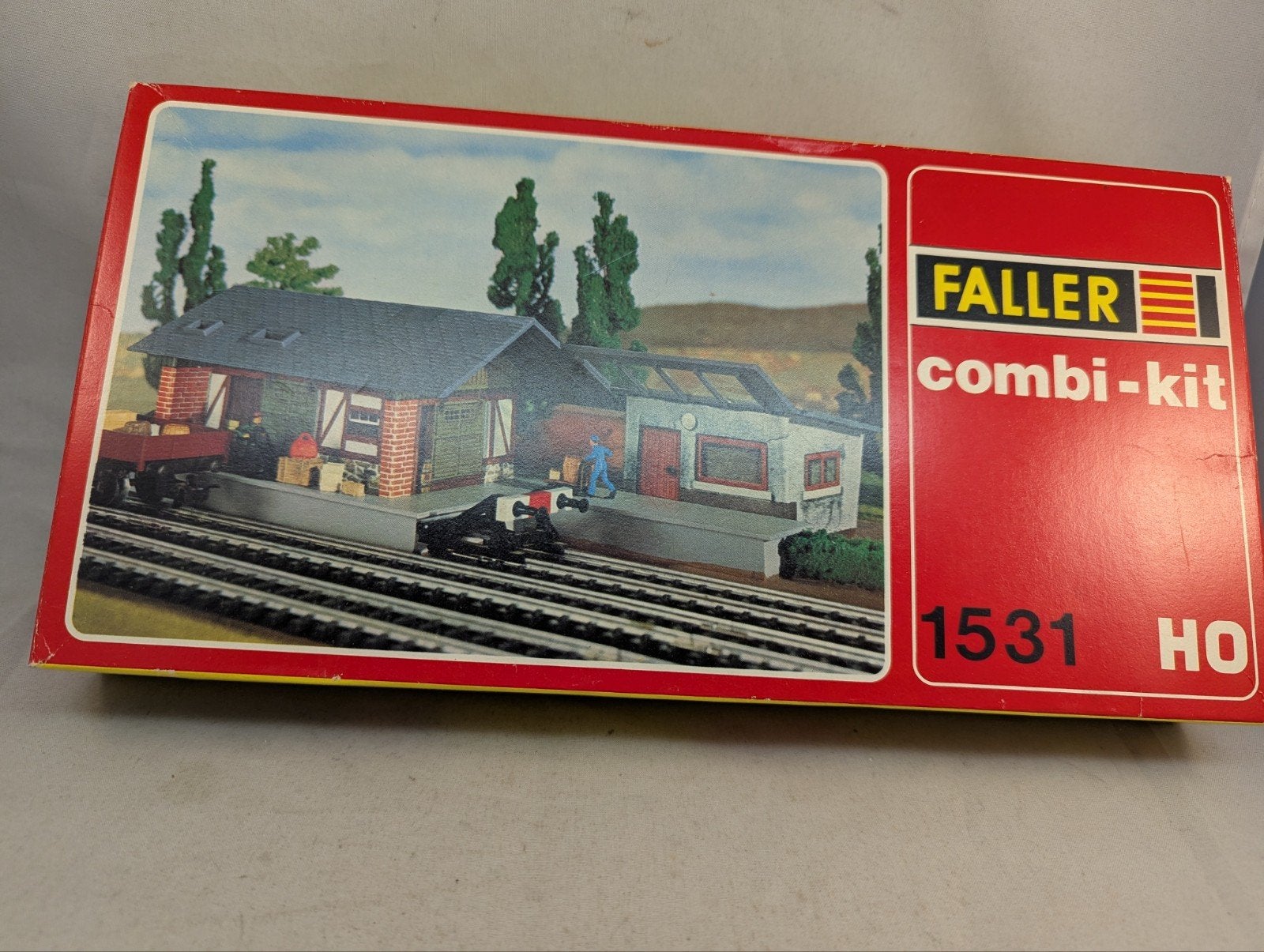 Faller h0 1531 combi-kit Vintage, Hobby en Vrije tijd, Modeltreinen | H0, Overige merken, Gelijkstroom of Wisselstroom, Brug, Tunnel of Gebouw