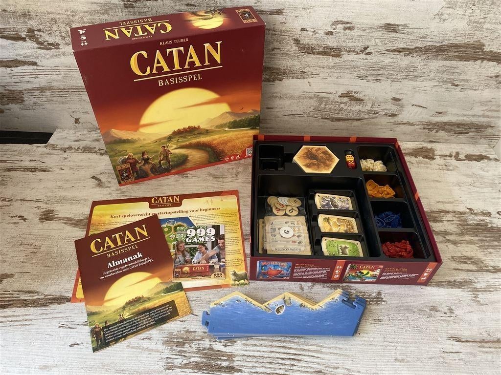 Catan basspel klaus Teuber 999 games [s489], Verzenden, Zo goed als nieuw