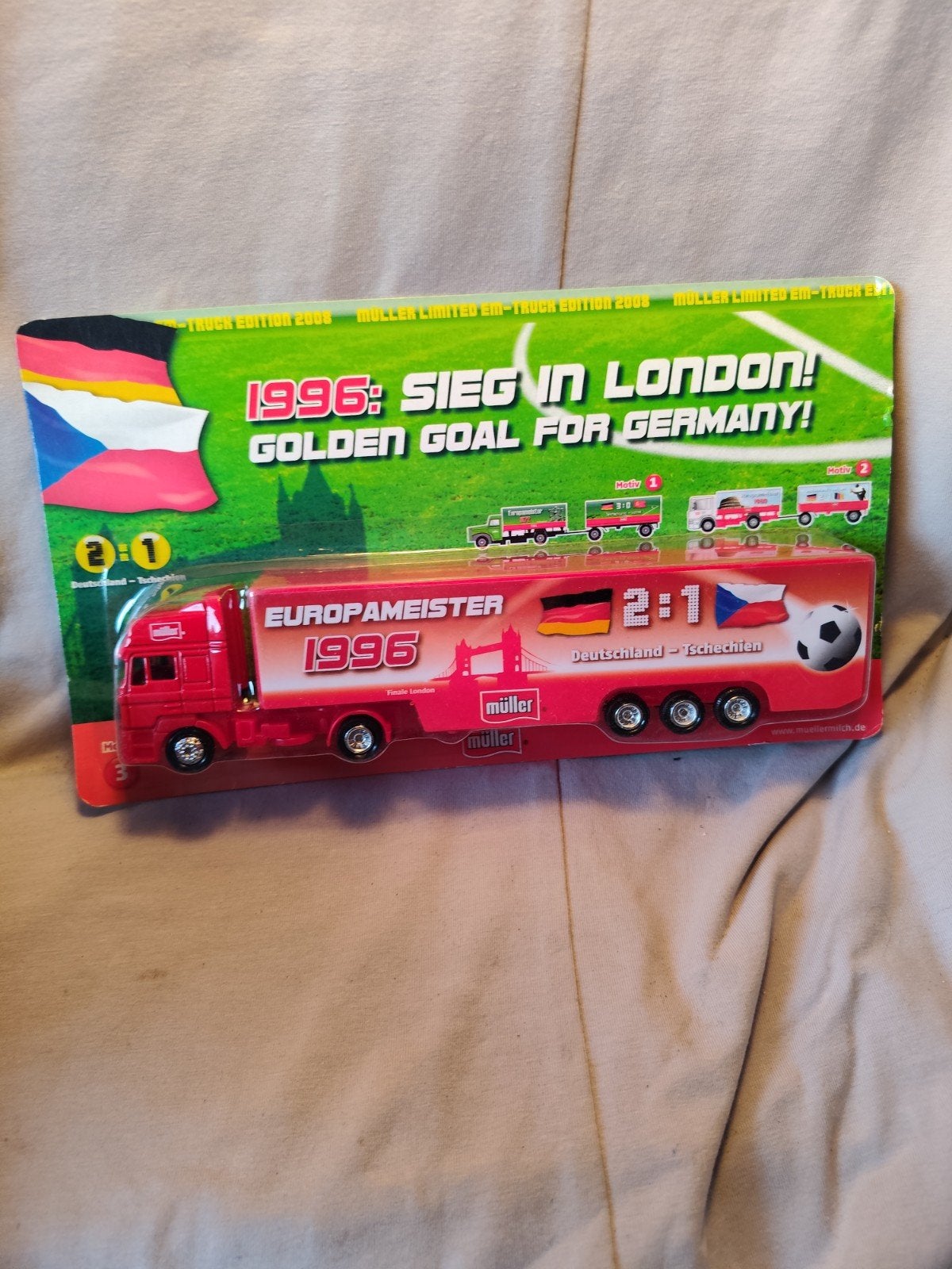 Müller Europameister 1996 Vrachtwagen - Limited Edition, Verzenden, Nieuw