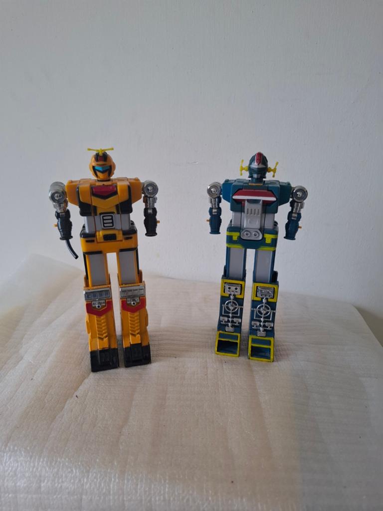 2 vintage Robots Transformers zie de foto's, Ophalen of Verzenden, Gebruikt
