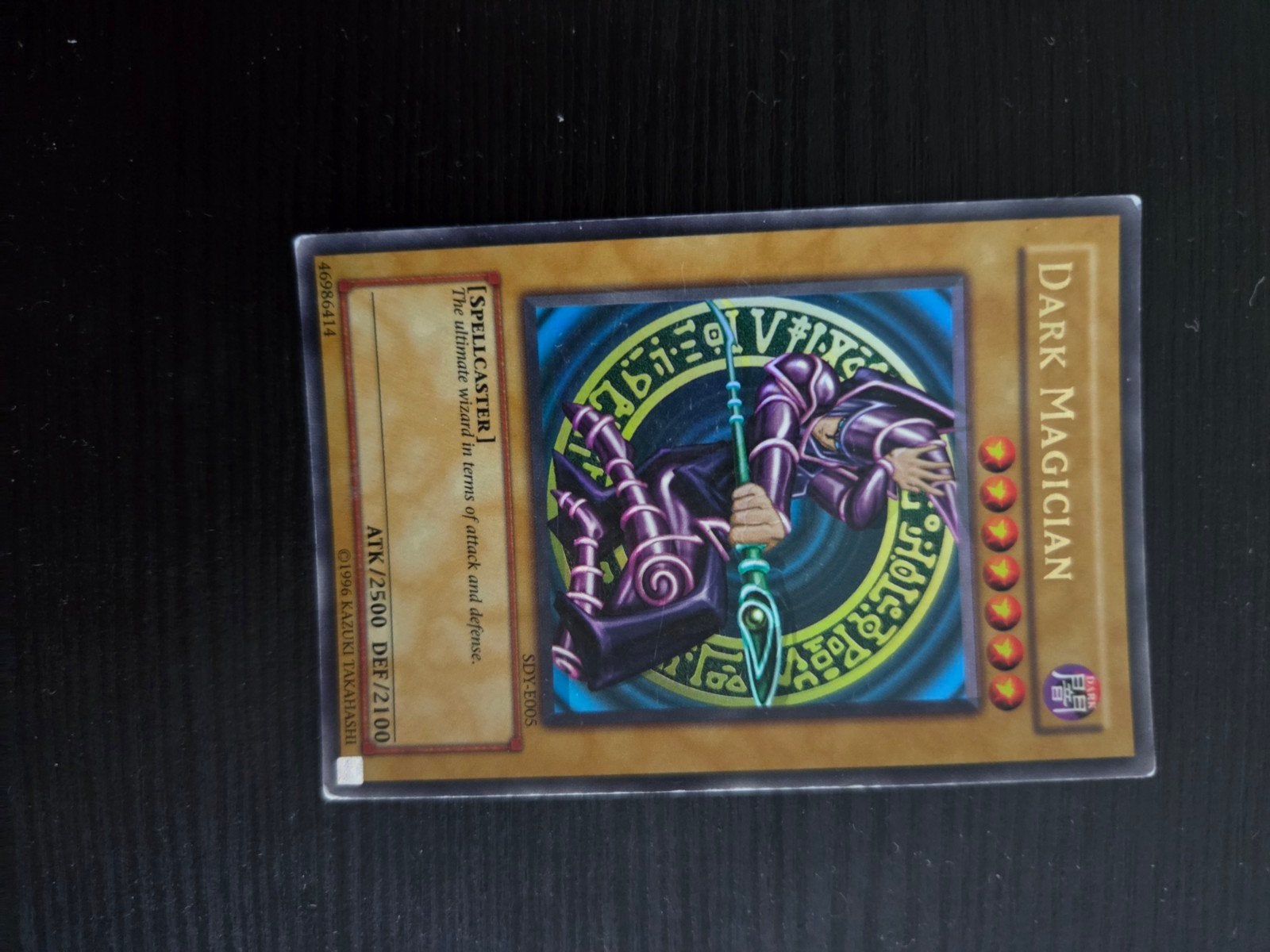 Yu-Gi-Oh! Dark Magician Kaart - SDY-E005, Ophalen, Gebruikt