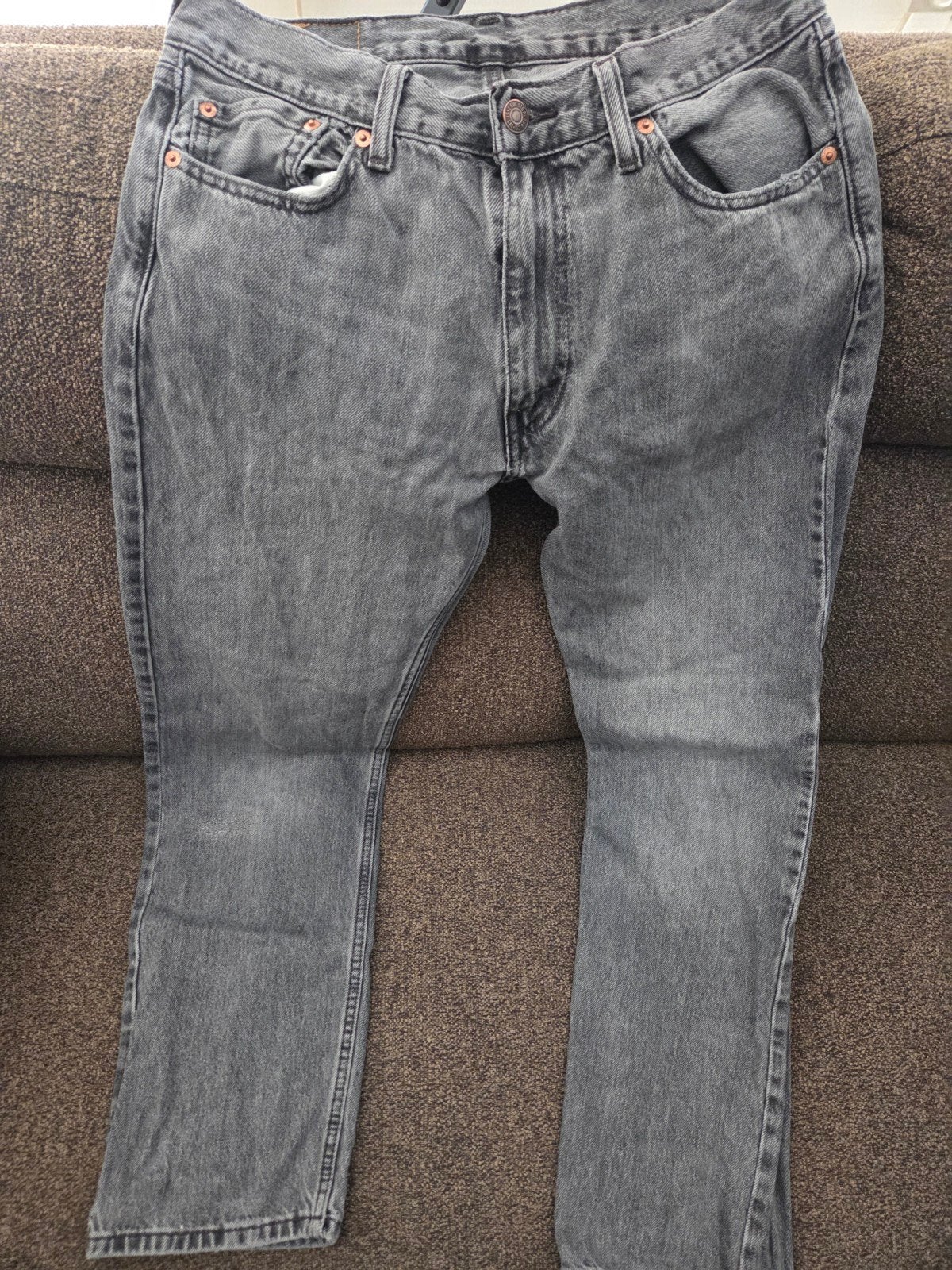 Levi's 555 '96 W30 L32 Grijs Jeans, Levi's, W32 (confectie 46) of kleiner, Ophalen of Verzenden, Grijs