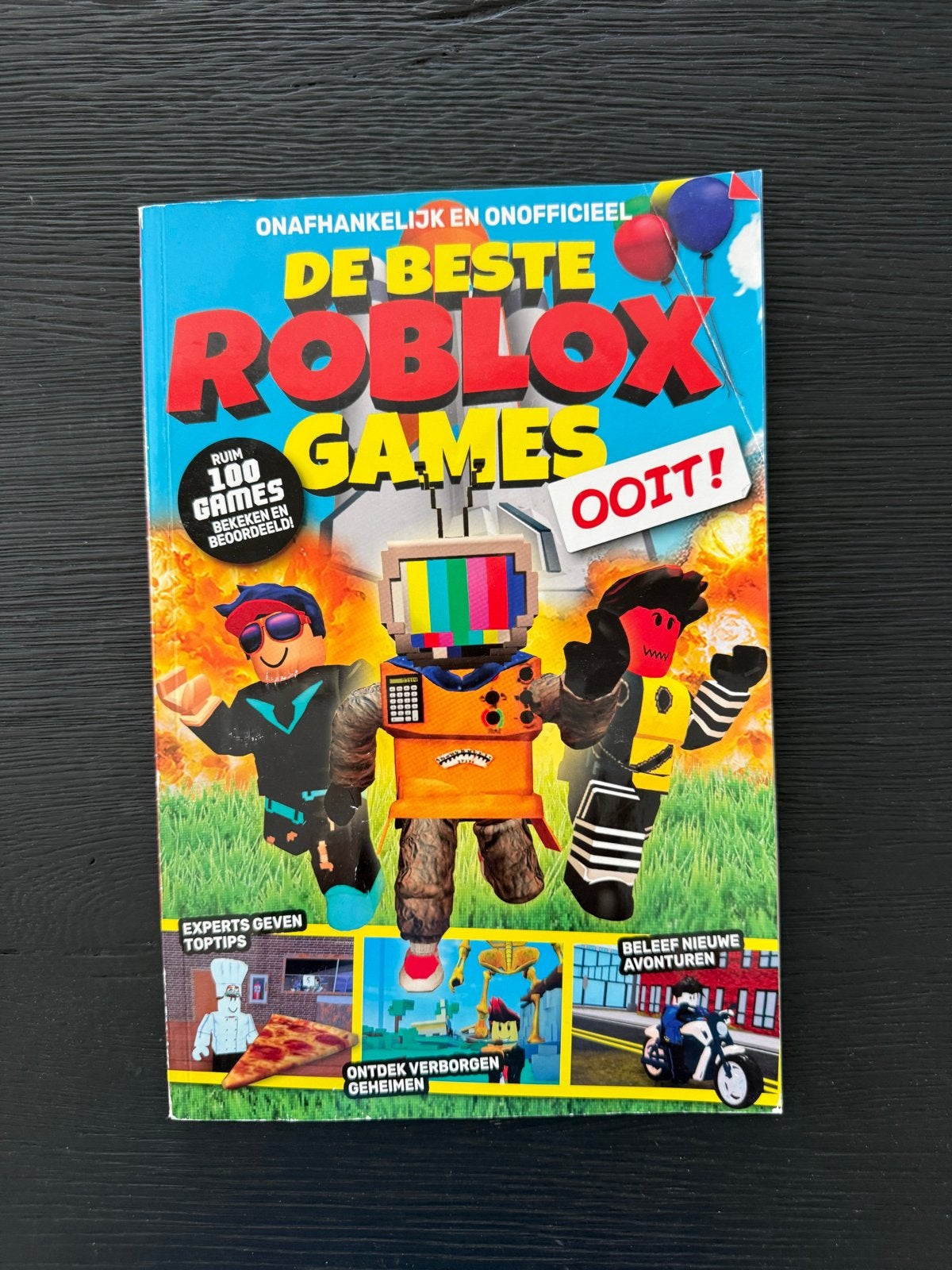 De Beste Roblox Games Ooit! - Onafhankelijk en Onofficieel, Ophalen of Verzenden, Zo goed als nieuw