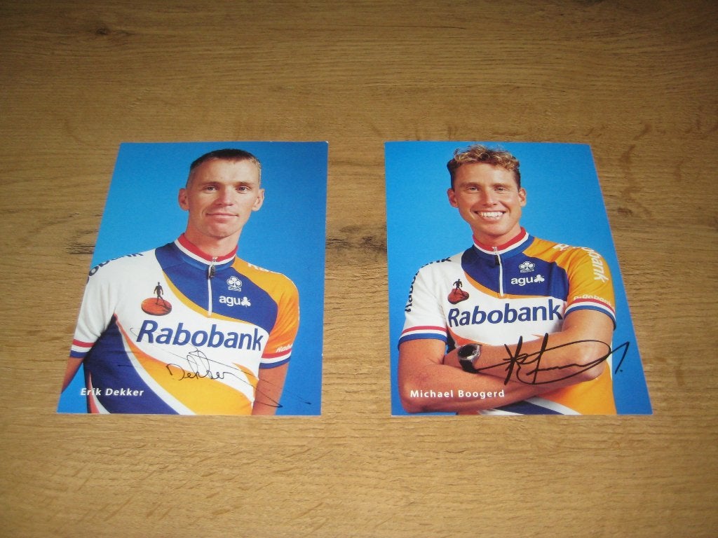 wielrenners-kaarten rabobank-2000 (wielrennen), Verzamelen, Sportartikelen en Voetbal, Ophalen of Verzenden, Zo goed als nieuw
