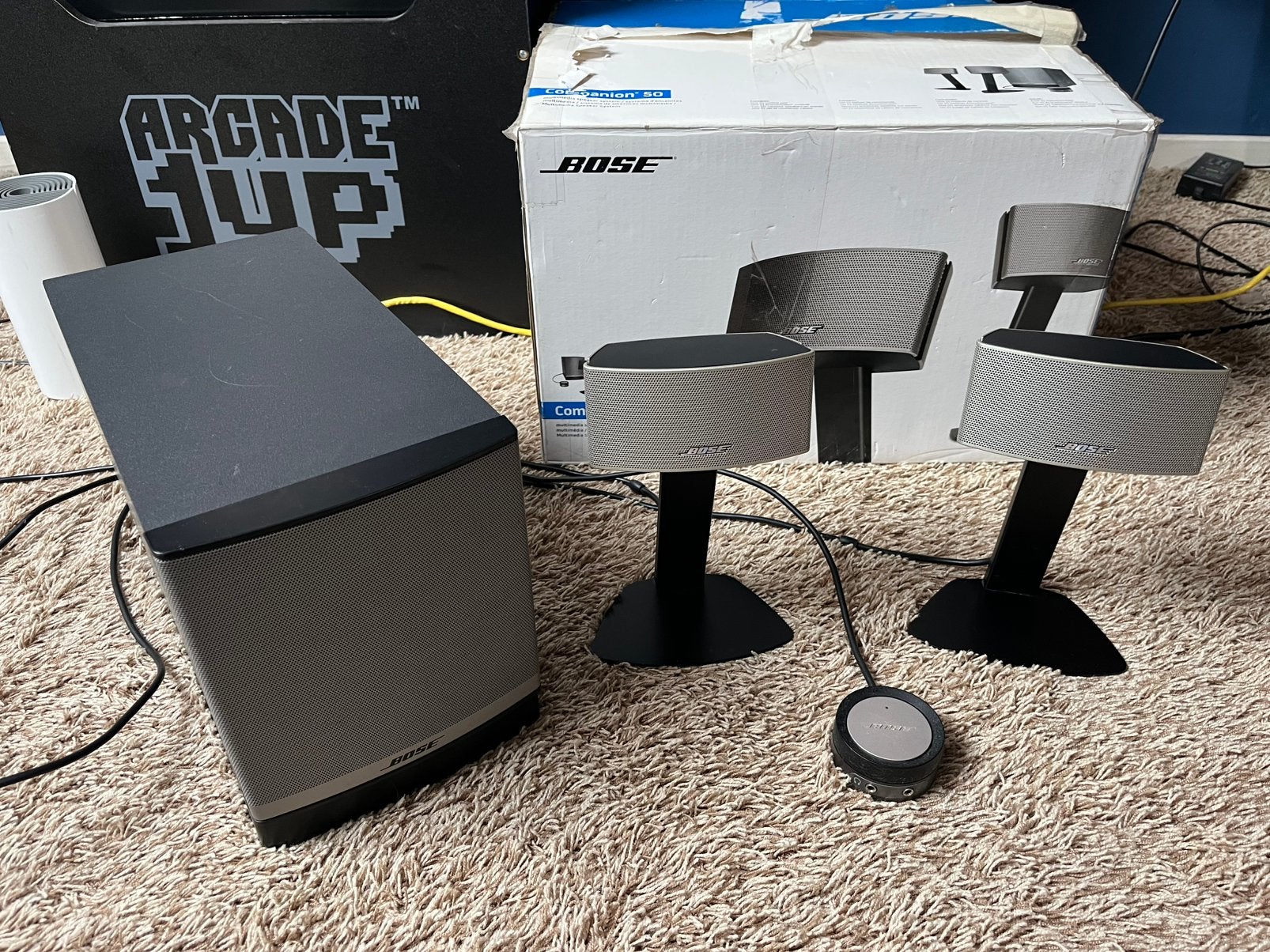 Bose  Companion 50 Multimedia luidsprekersysteem, Ophalen of Verzenden, Zo goed als nieuw