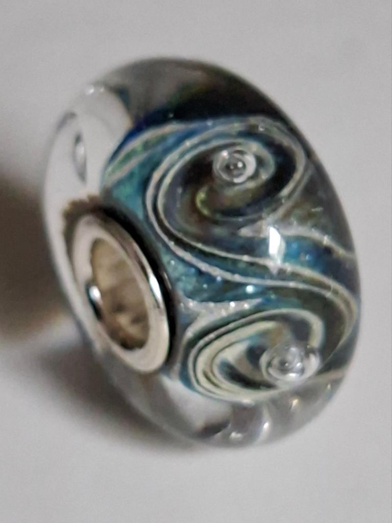 Tollbeads Swirl Surprise, Glas of Kristal, Nieuw, Ophalen of Verzenden, Trollbeads