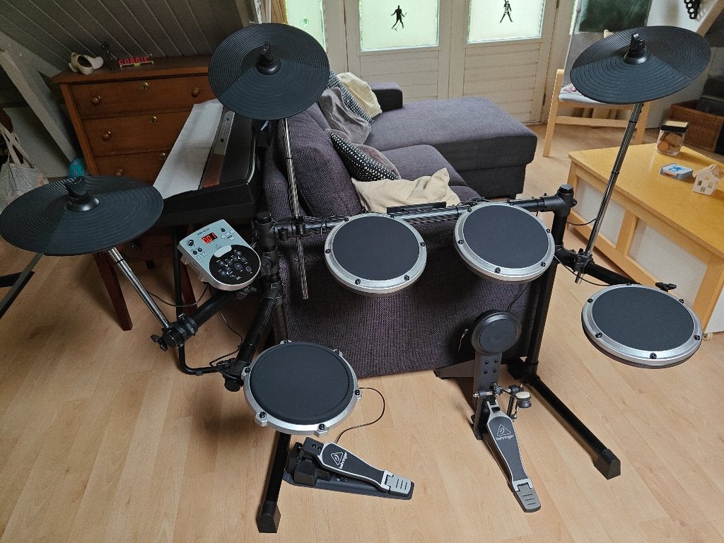 Behringer XD8USB elektronisch drumstel (z.g.a.n.), Ophalen, Zo goed als nieuw, Overige merken